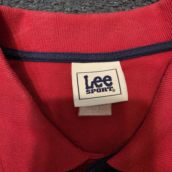 Vintage Lee Sport MLB Chicago Cubs Men’s Embroidered  Polo Shirt L/XL - Picture 4 of 6